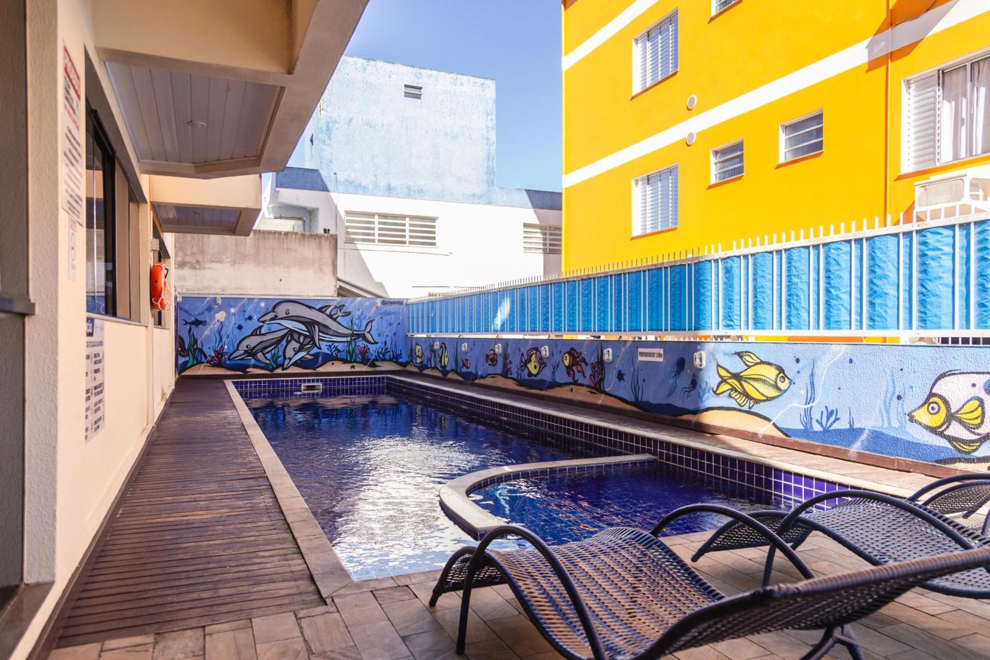 Hanna San Diego Apart Hotel Florianopolis Bagian luar foto