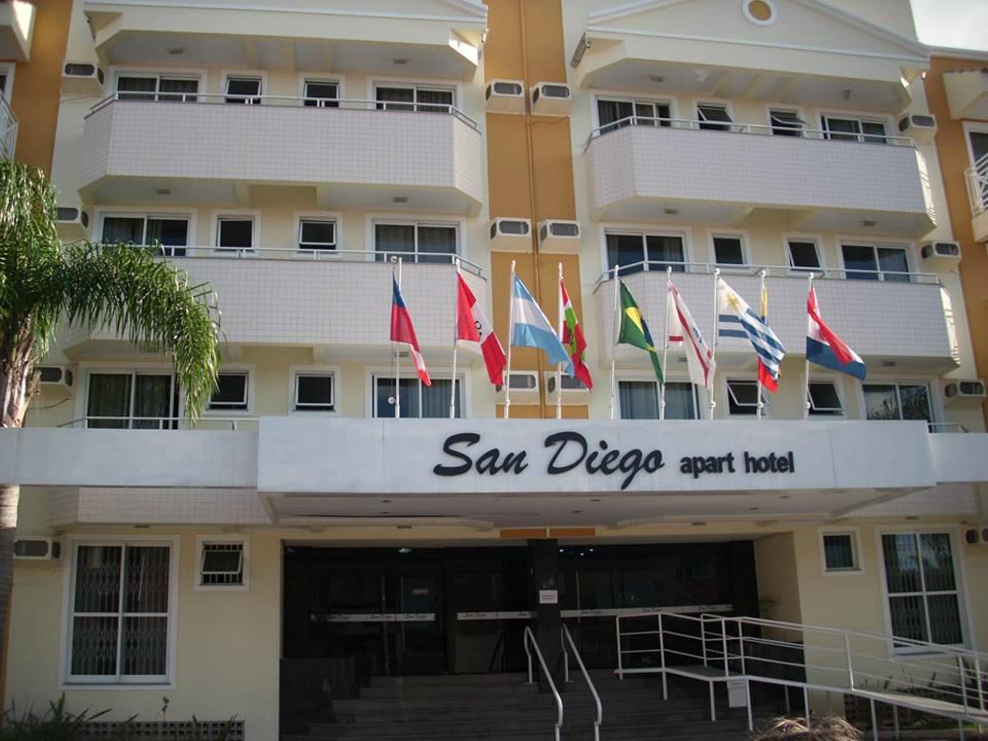 Hanna San Diego Apart Hotel Florianopolis Bagian luar foto